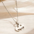 1pcs Men's Necklace Fashion Trend Personality Bat Pendant Necklace Pendant Daily Commute Casual Simple Accessories
