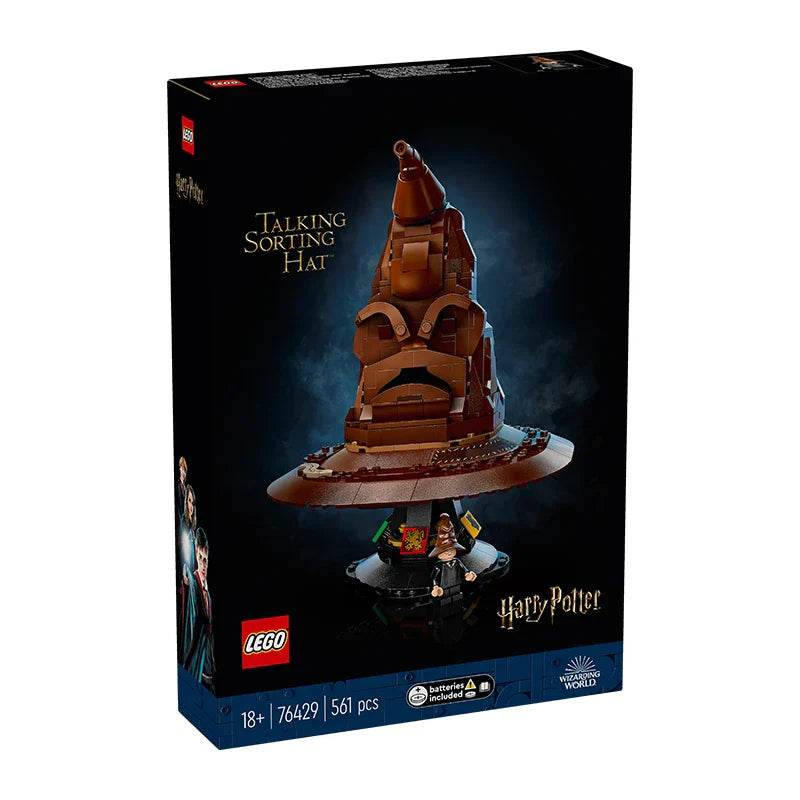 LEGO 76429 Talking Sorting Hat 561 PCS for Harry Potter fans Buiding Blocks Model DIY Toys For Boys Girl Gift ages 18+ - 76429