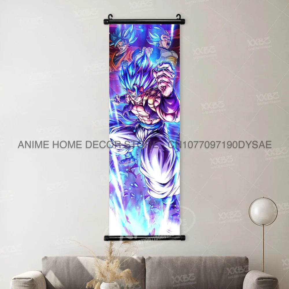 Dragon Ball Posters: Goku & Vegeta Anime Wall Scrolls