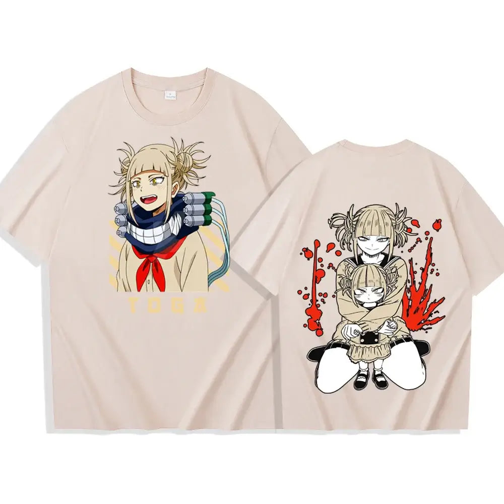 Himiko Toga T-Shirt: 2026 MHA Villain Anime Graphic Tee