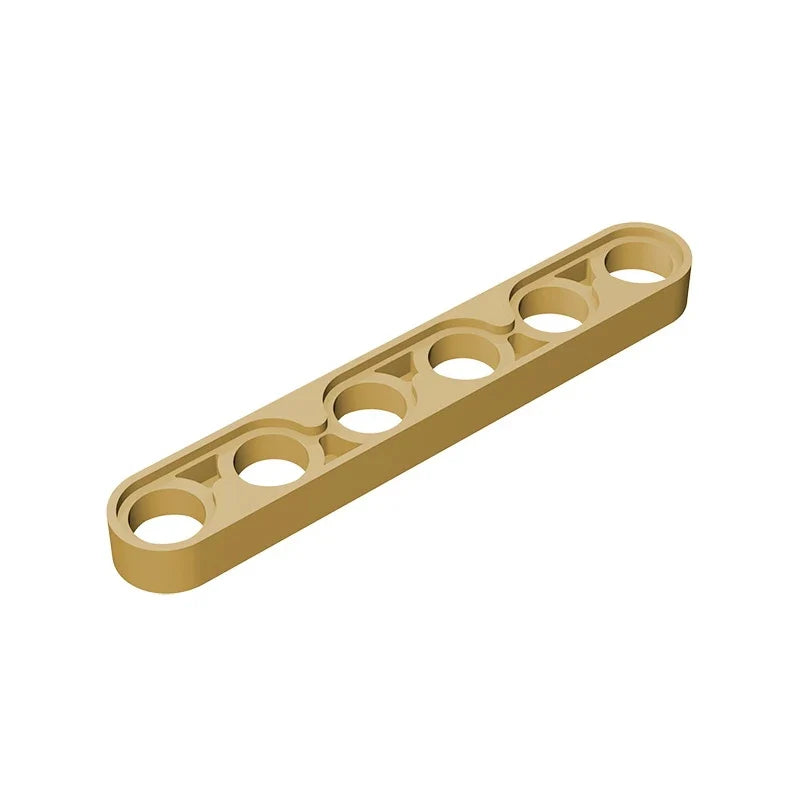 Gobricks GDS-694 Technical Liftarm Thin 1 x 6 | Compatible Building Block Piece