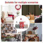 Christmas House Incense Burner - Resin Village Log Cabin Chimney Holder for Festive Home Decoration - spain