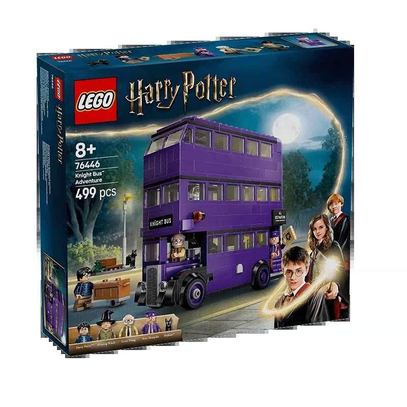 Lego Harry Potter 76446 the Adventures of Knight Bus Boys and Girls Children's Building Block Toys - 