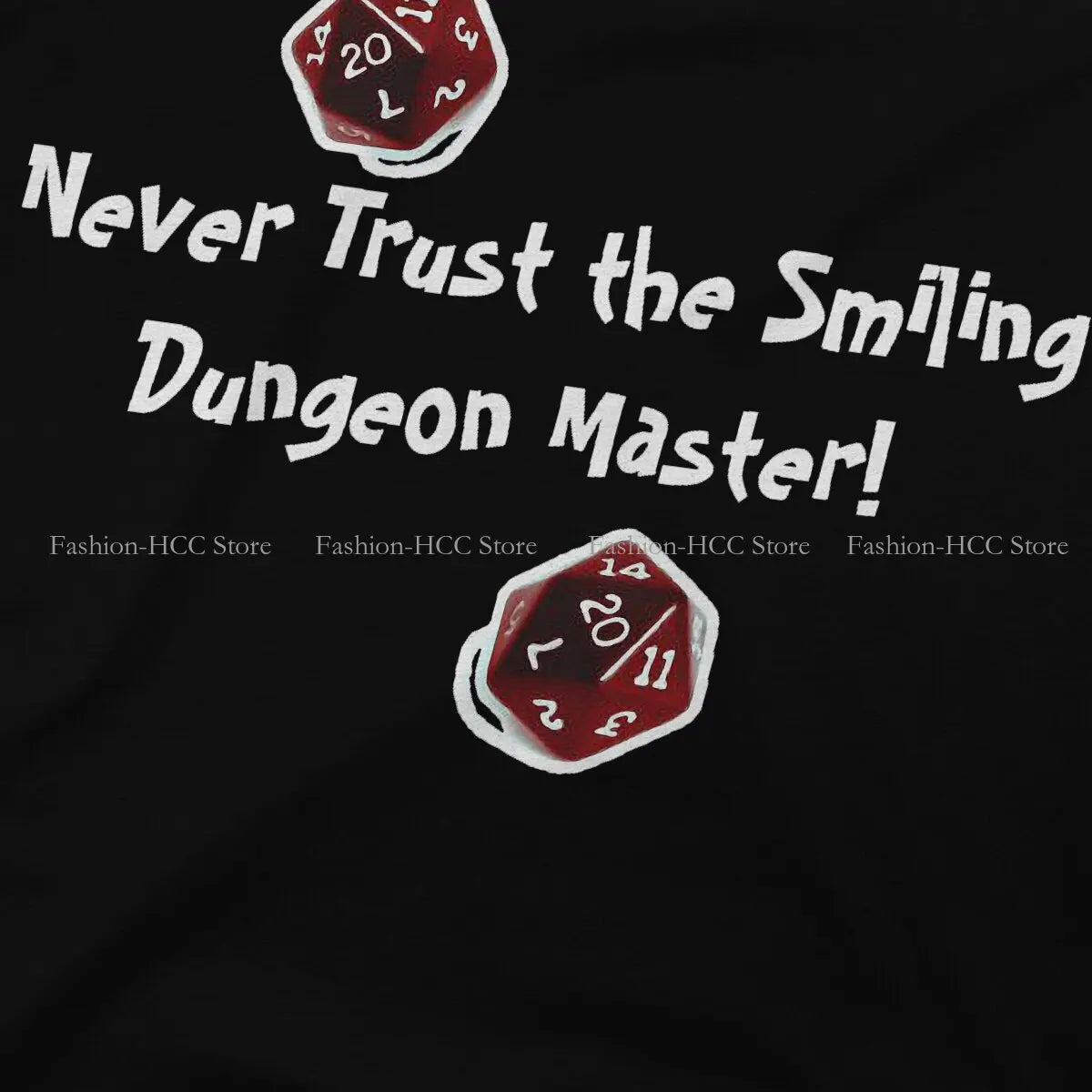 DND Game Polyester TShirts Dungeon Master Distinctive Homme T Shirt New Trend Tops