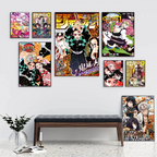 Demon Slayer Good Quality Prints and Posters Waterproof Paper Sticker Coffee House Bar Posters Wall Stickers
