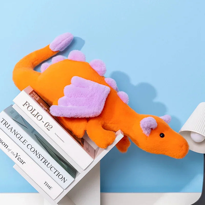 Colorful Little Flying Dragon Plush Toy – Soft Dragon Stuffed Animal