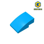 Gobricks GDS-1123 Slope, Curved 3 x 2 Building Block | Compatible with Lego 24309