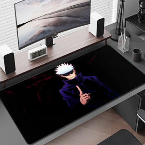 Satoru Gojo Anime Boy Mousepad Anime Mouse Pad Gamer XL Computer HD Home Mousepad XXL Mouse Mat Non-Slip