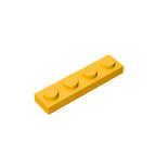 Gobricks GDS-504 Plate 1 x 4 | Compatible Building Block Pieces