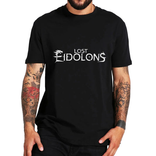 T-shirts de marque Eidolons t-shirt jeu de rôle amoureux de jeux vidéo hauts décontracté coton unisexe surdimensionné doux col rond T-shirts taille ue