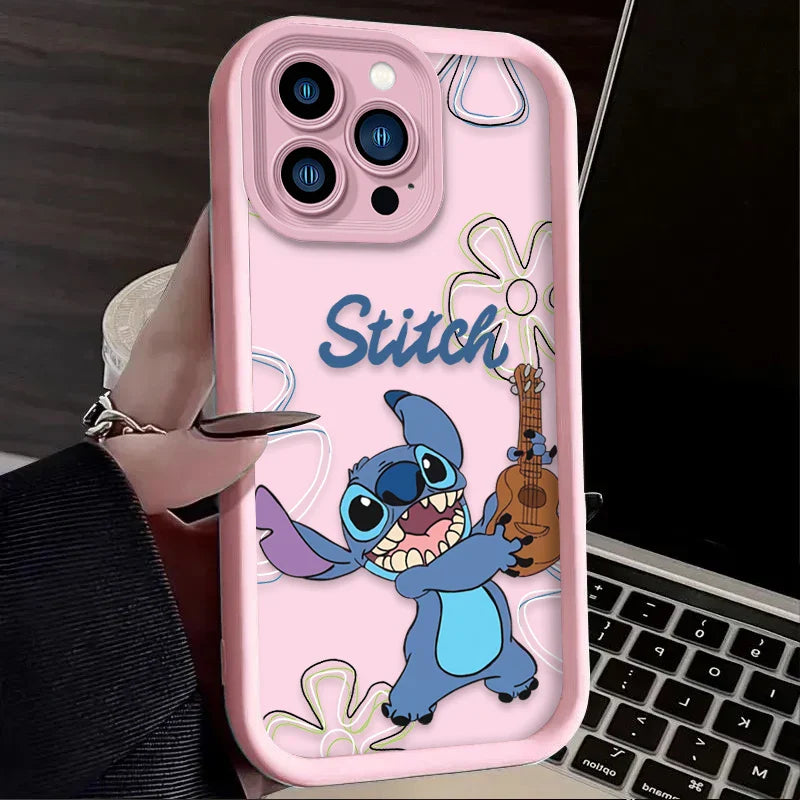 Disney Guitar Stitch Phone Case