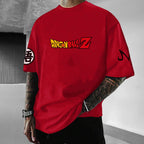 Dragon Ball Vegeta Harajuku Oversized Anime T-Shirt | 2025