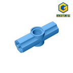 Gobricks GDS-917 Technical Axle and Pin Connector Angled 180 Degrees | Compatible with Lego 32034 DIY Building Block