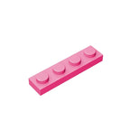 Gobricks GDS-504 Plate 1 x 4 | Compatible Building Block Pieces