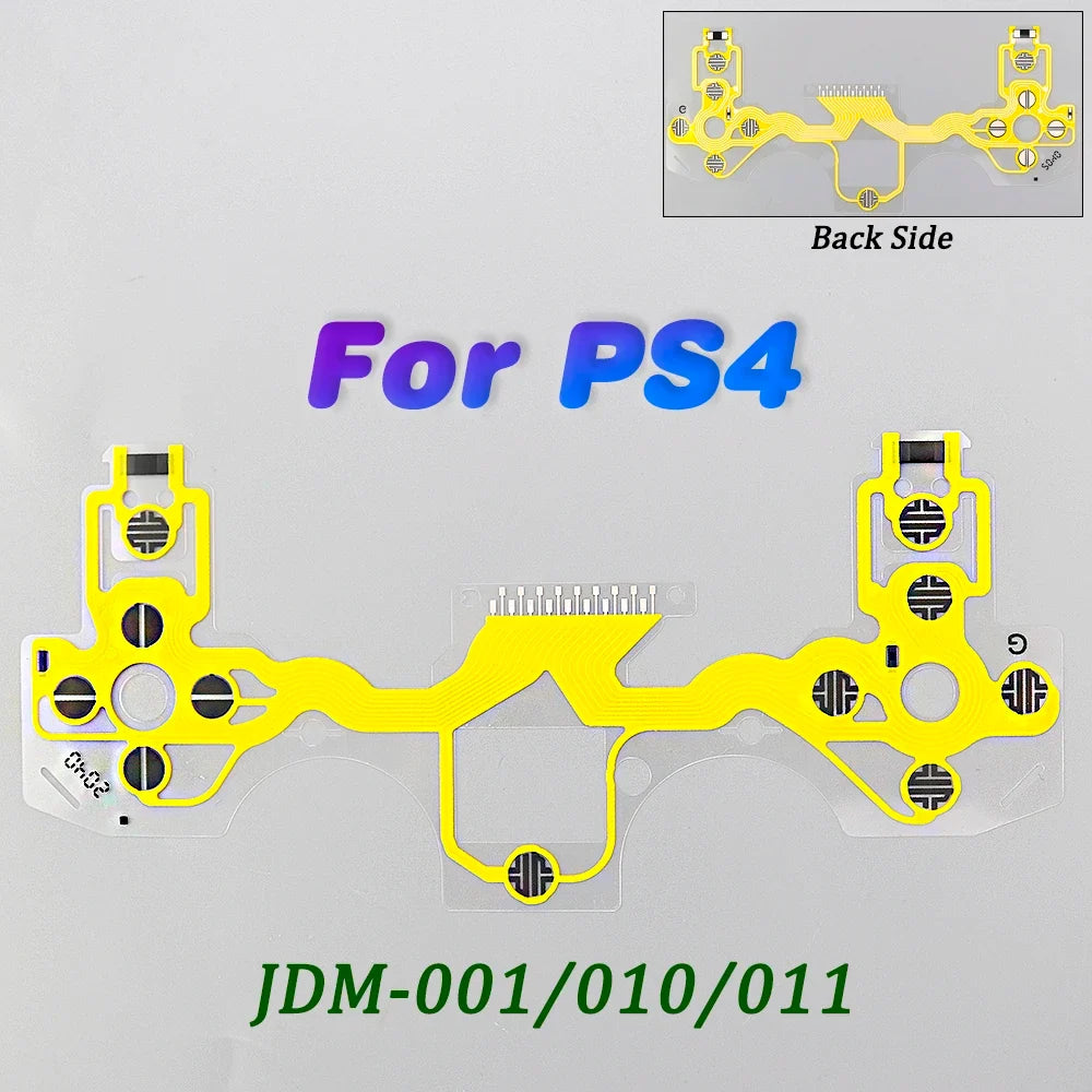 1Pc Button Ribbon Circuit Board for PS3 PS4 Pro PS5 Controller | Conductive Film Keypad Flex Cable Replacement