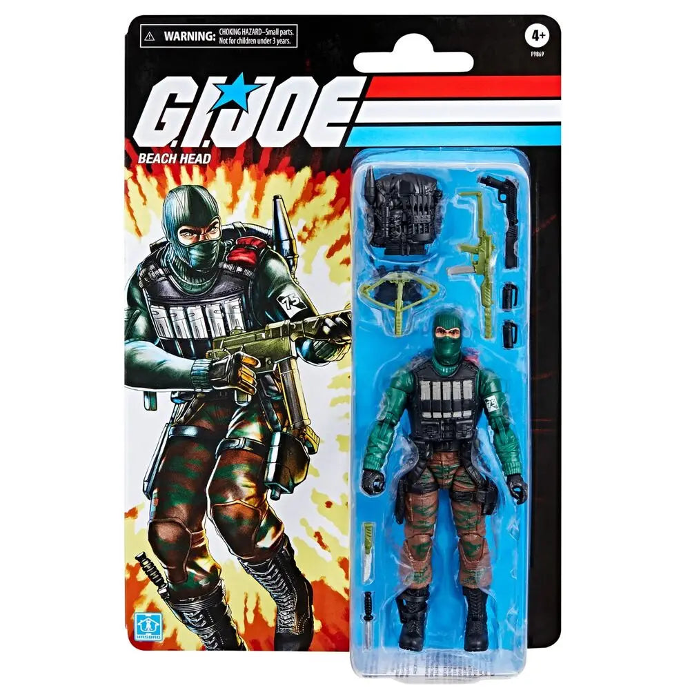 En Stock GI Joe GI Joe Classfied Series Retro Cardback 6 "cabeza de playa MODELO DE figura de acción juguete Hobby regalo