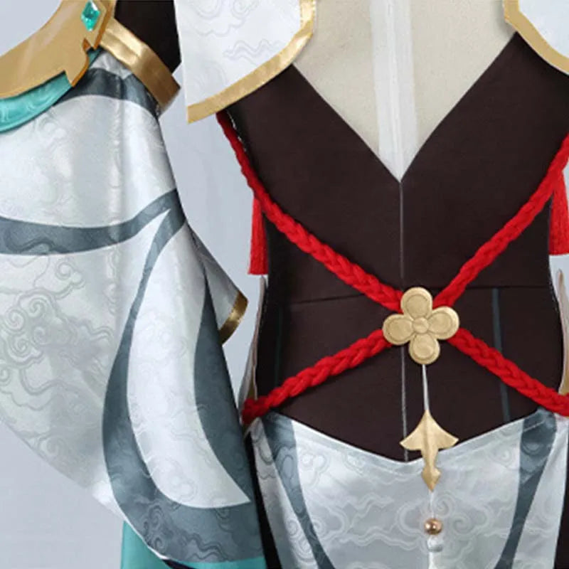 Costume de Cosplay Shenhe, combinaison Shen He, costumes de combat, tenues Anime pour comic con