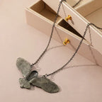 1pcs Vintage Necklace For Men And Women Creative Owl Pendant Wings Flying Holiday Jewelry