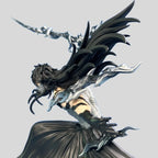 ‌Bleach Anime Figurines Ichigo Kurosaki Final Getsuga Tensho Combat Figure Model Statue 24 CM