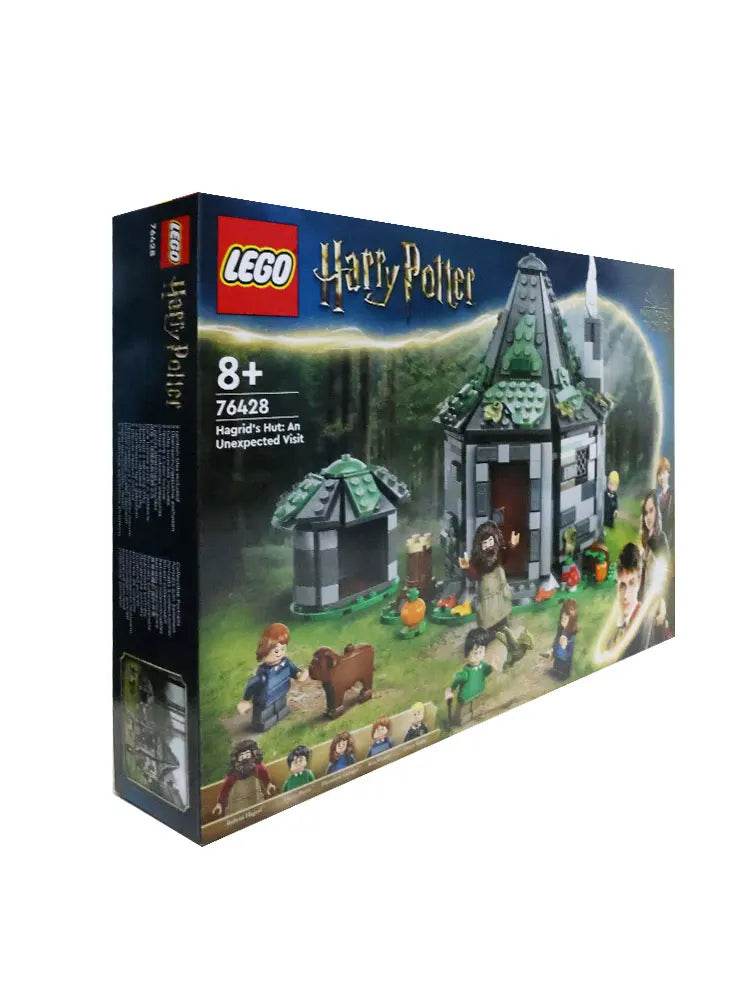 LEGO 76428 Harry Potter Hagrid’s Hut: An Unexpected Visit, Harry Potter Toy with 7 Characters and a Dragon for Magical Role Play - LEGO76428