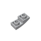 Gobricks GDS-795 Slope, Curved 2 x 1 Inverted | Compatible Building Block for DIY Projects