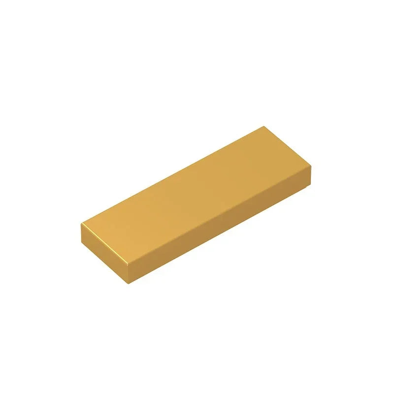 Gobricks GDS-562 Tile 1 x 3 Building Blocks | Compatible with Lego 63864