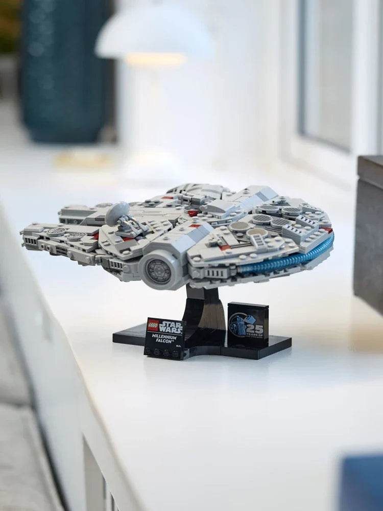 LEGO 75375 Star Wars: A New Hope Millennium Falcon 25th Anniversary Buildable Starship Model - LEGO75375