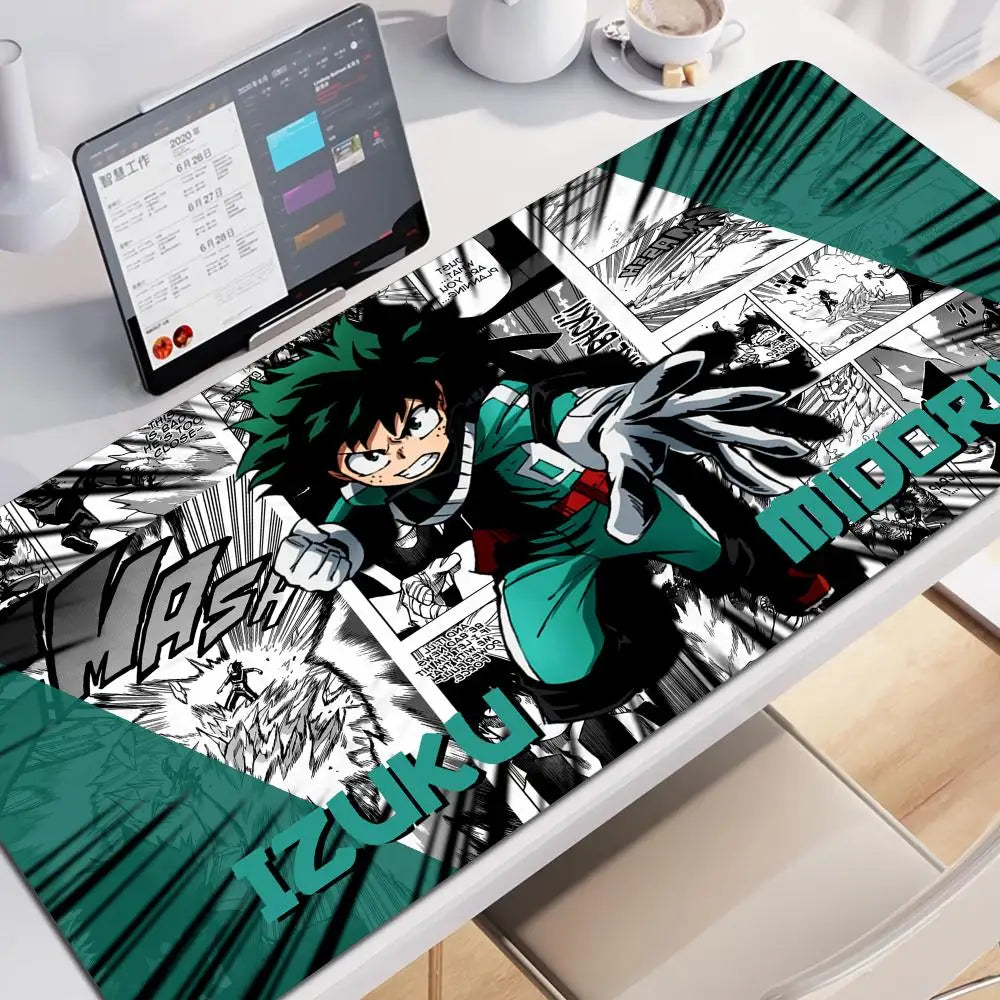 Academia Deku Anime My Hero Mouse Pad Gaming Mousepad