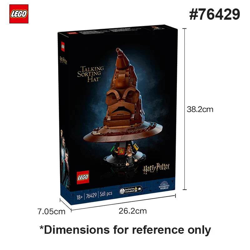 LEGO 76429 Talking Sorting Hat 561 PCS for Harry Potter fans Buiding Blocks Model DIY Toys For Boys Girl Gift ages 18+ - 76429