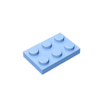 Gobricks GDS-510 Plate 2 x 3 | Compatible Building Block for DIY Projects