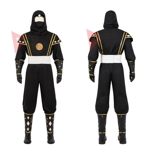 Power Rangers Samurai Cosplay Costume Black