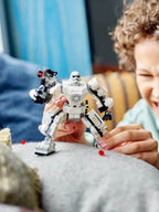 LEGO 75370 Star Wars Stormtrooper Mech Star Wars Collectible for Kids, Star Wars Action Figure Features a Cockpit - LEGO75370