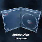 2Pcs Transparent CD DVD Disc Storage Case for PS5 PS4 Game Disk Holder | Protective Box Cover