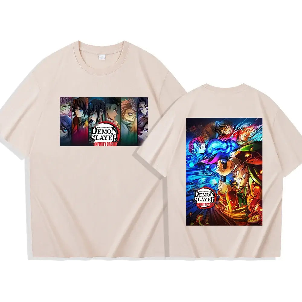 Demon Slayer Infinity Castle T-Shirt Harajuku Fan Gift