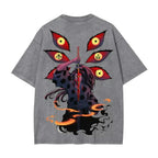 Demon Slayer Kokushibo Graphic T-shirt Harajuku Vintage