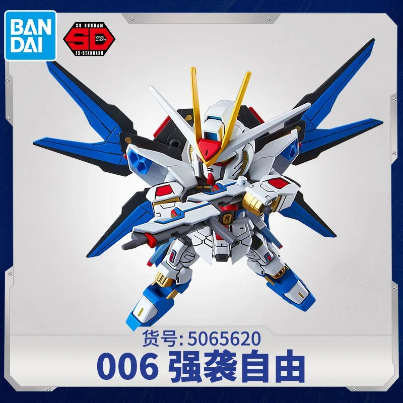 Bandai Model GUNDAM Action Figure SDEX Series Model Kit RX-78-2 Aile Strike Exia 00 Unicorn Astray Red Frame Barbatos Gundam