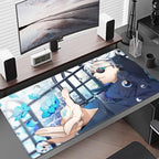 Satoru Gojo Anime Boy Mousepad Anime Mouse Pad Gamer XL Computer HD Home Mousepad XXL Mouse Mat Non-Slip