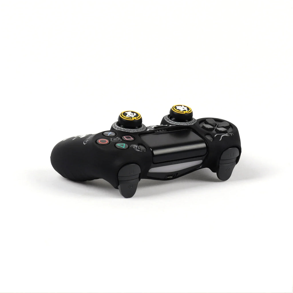 PS4 Controller Silicone Cover | Soft Protective Skin with Joystick Grips