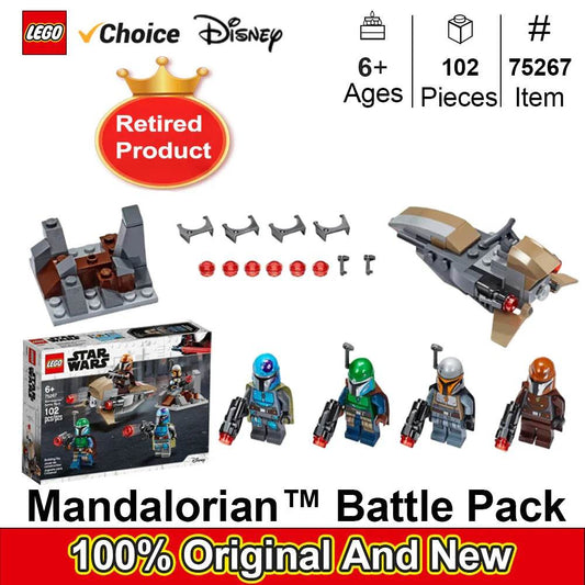 LEGO 75267 Star Wars Mandalorian Battle Pack Mandalorian Shock Troopers,Great Gift Idea for Any Fan of Star Wars 102 PCS - 75267