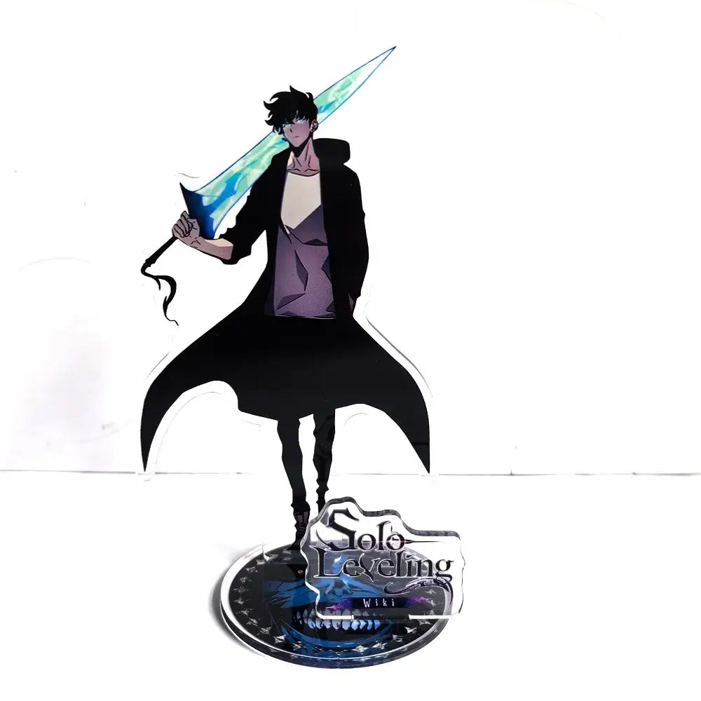Solo Leveling Acrylic Stand: Sung Jin Woo 15cm Desk Figure