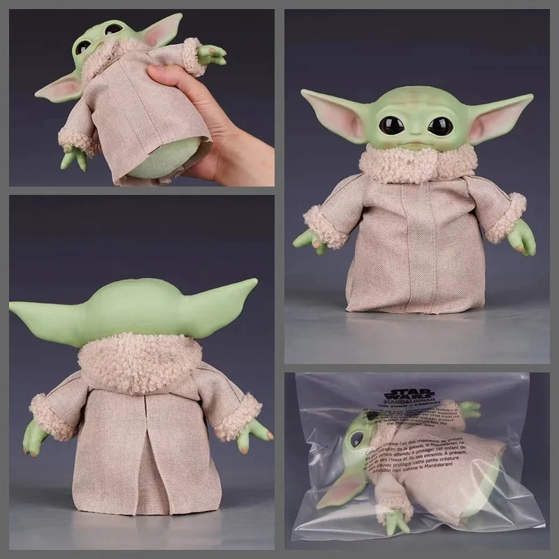 Star Wars Plush Robe Baby Yoda Mini Mandalorian Doll Ornament Bagged Figure