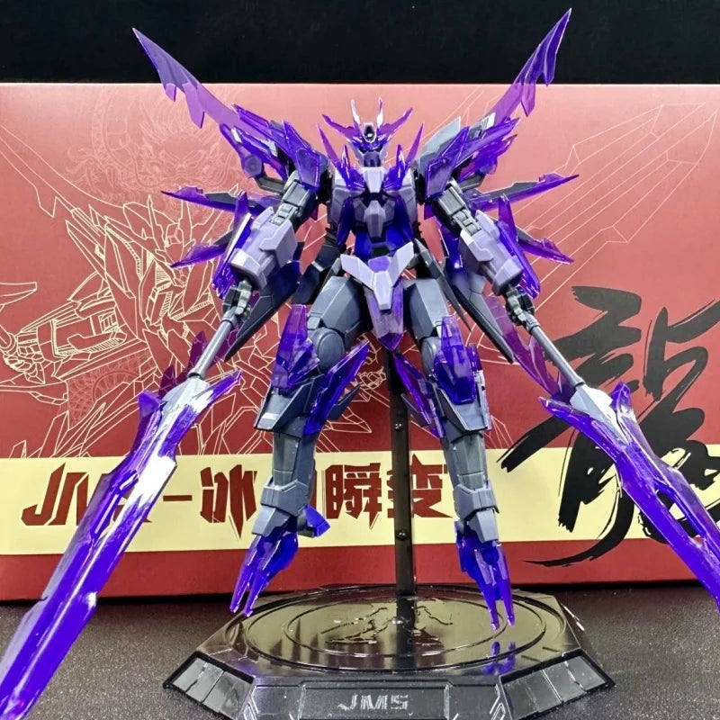 Hg GUNDAO 1/144 Gn-10000 Transient Glacier Figure Assembly Model Toy Action Figurine Desktop Ornament Toy Collection Gifts