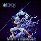 One Piece Luffy Statue: 28cm Lightning Movable Model