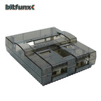 Super Nintendo Replace Console Shell Housing SNES Translucent Black