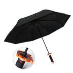 Tanjiro Katana Umbrella: Demon Slayer Long Handle UV Parasol