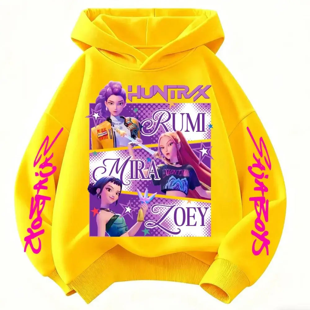KPop Demon Hunters Hoodie: Kids Fashion Sweatshirt