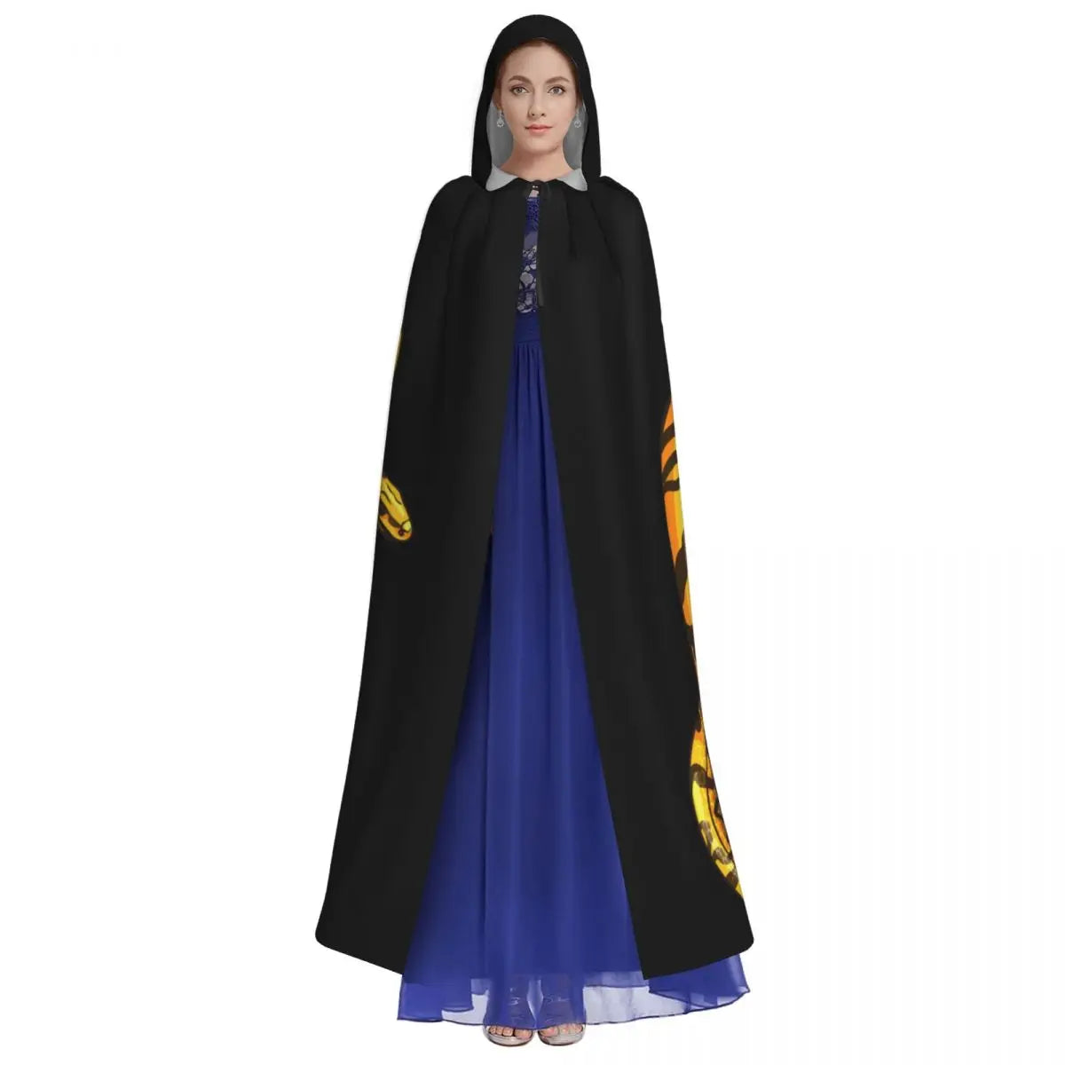 Hooded Cloak Unisex Cloak with Hood Cloak Cosplay Costume Boa