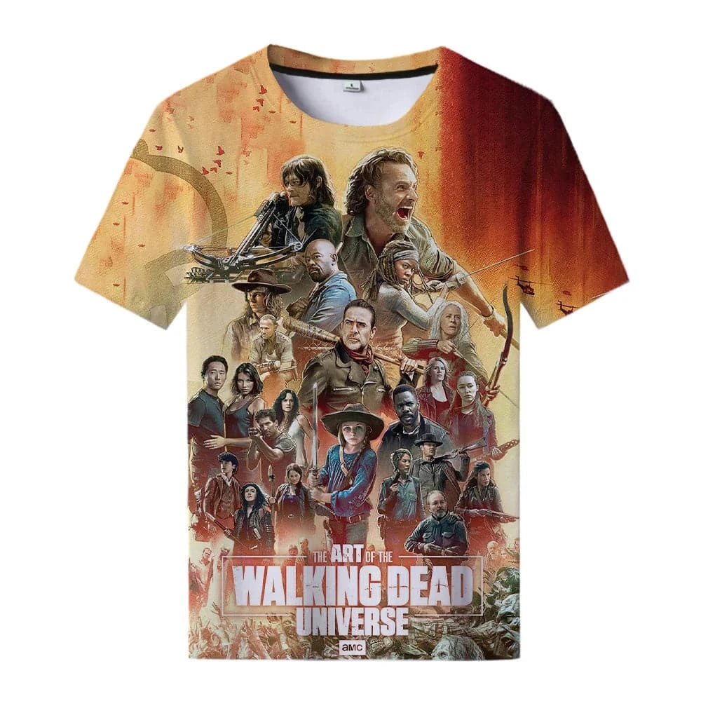 Tshirts TV The Walking Dead 3D Print