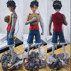 In Silent Tribute Monkey D Luffy Anime Figure, One Piece Anime Figurines 26 CM