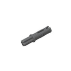 Gobricks GDS-929 Axle Pin 3L with Friction Ridges | Compatible Building Block for Technic
